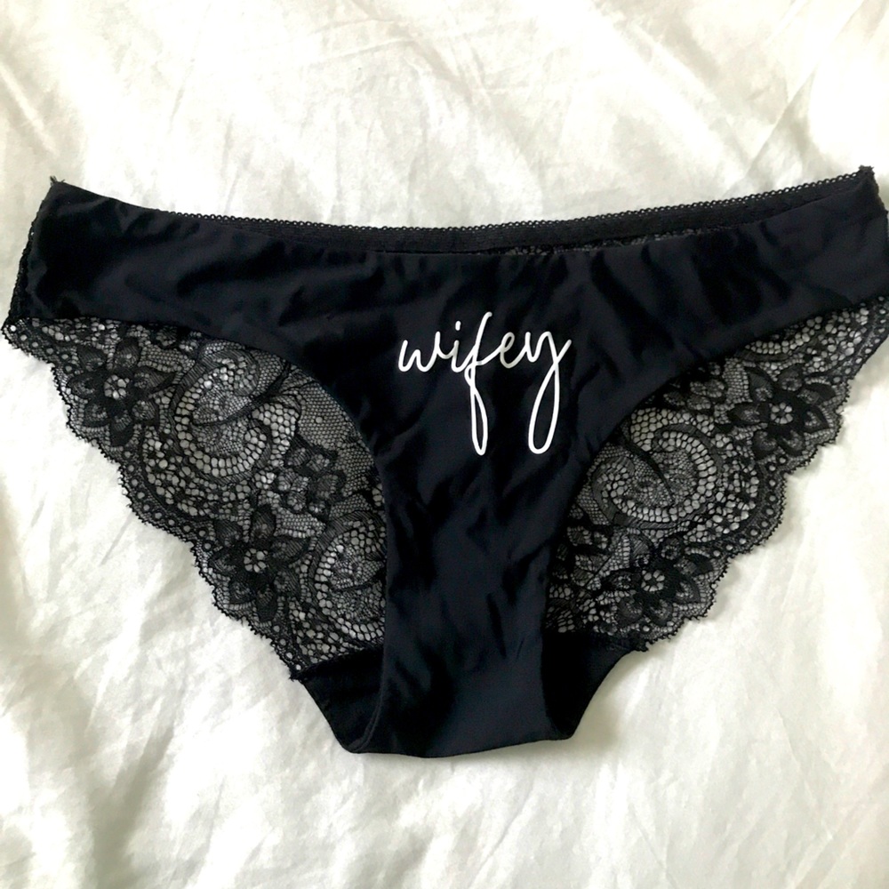 Bridal, wifey, underwear, panties